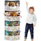 Soft Corner Shelf | Safe Hanging Organizer | Child-Friendly Wall Mount Storage | for Sundries, Toys, Stuffed Animals, Diapers | for Pantry Closet Bedroom Nursery Organization 1-Pack